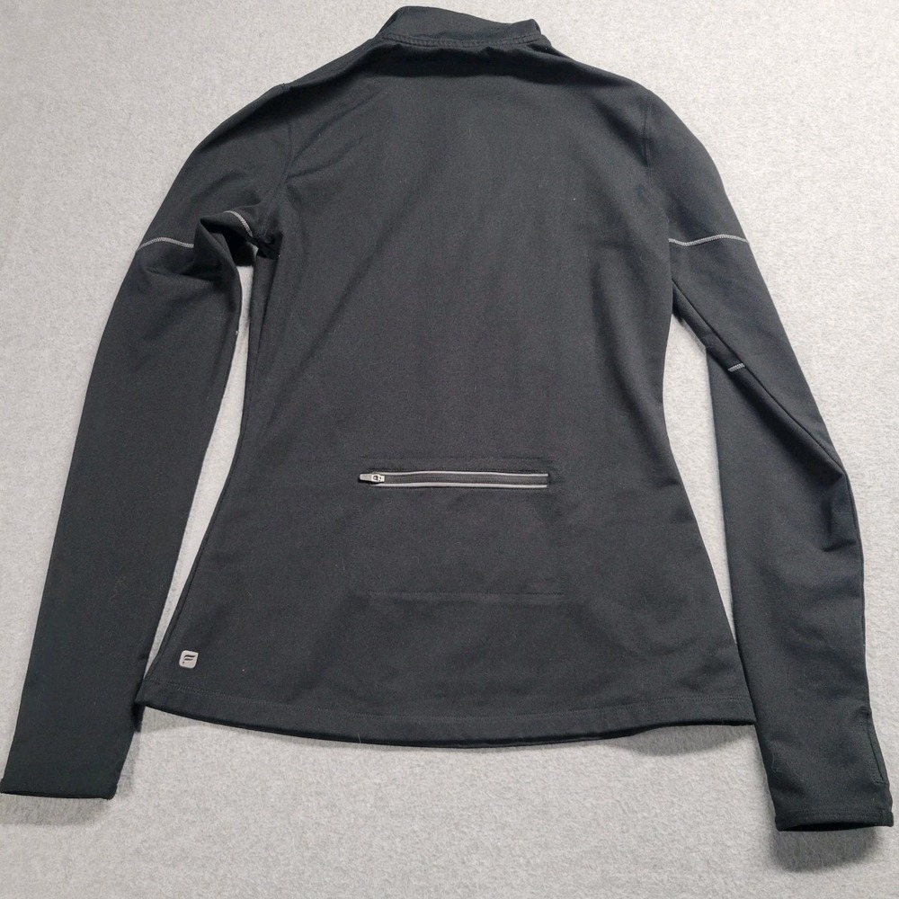 Fabletics Black Pullover Performance Jacket Size … - image 7